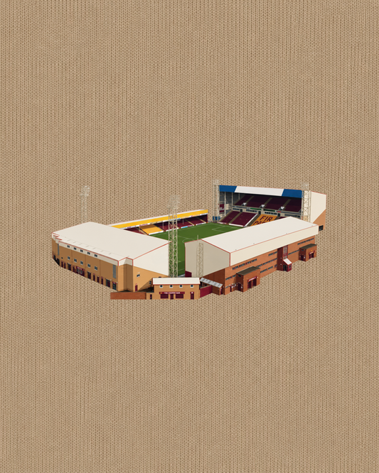 Motherwell - Fir Park | Printed Club Classic T-Shirt