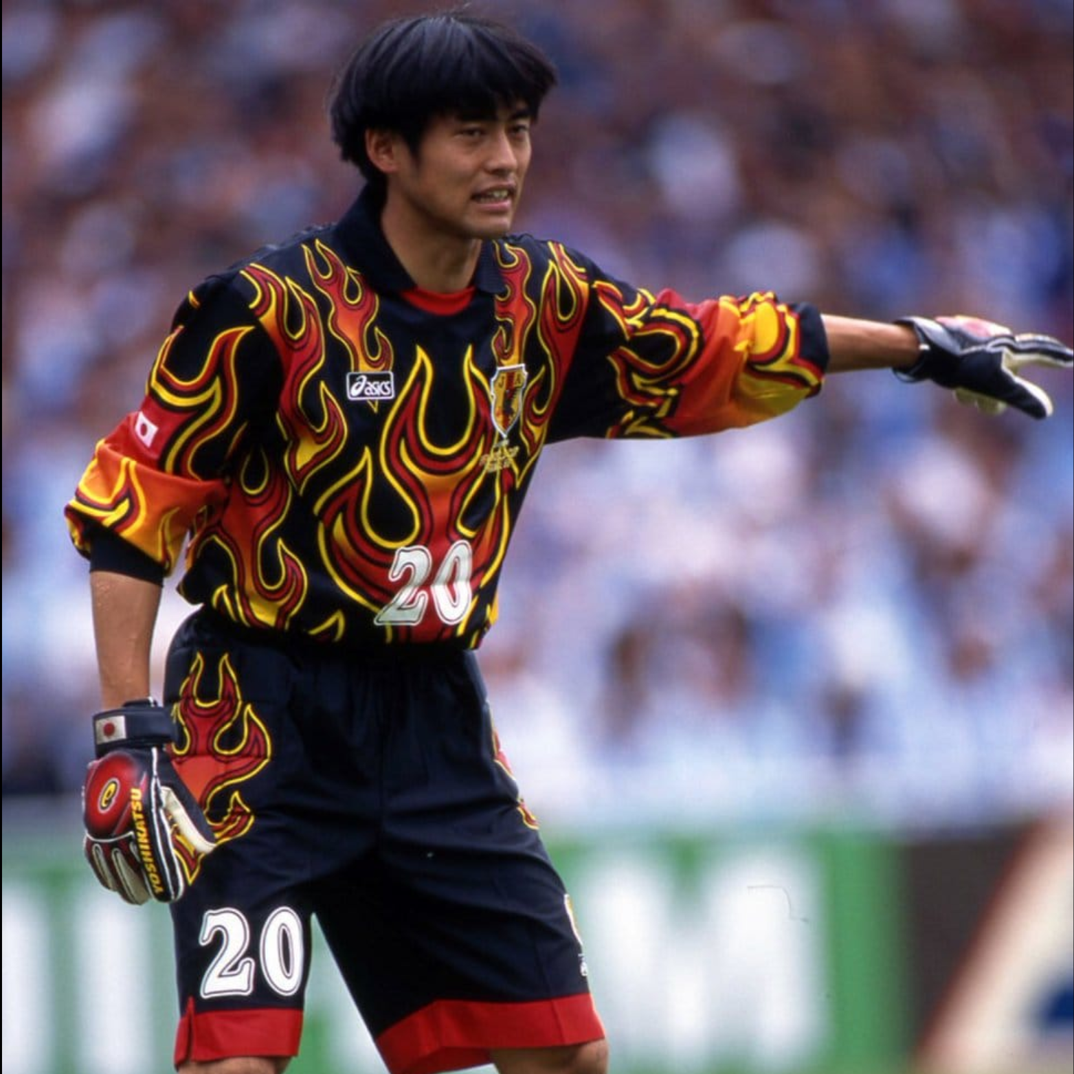 Camiseta de portero de Japón 1998
