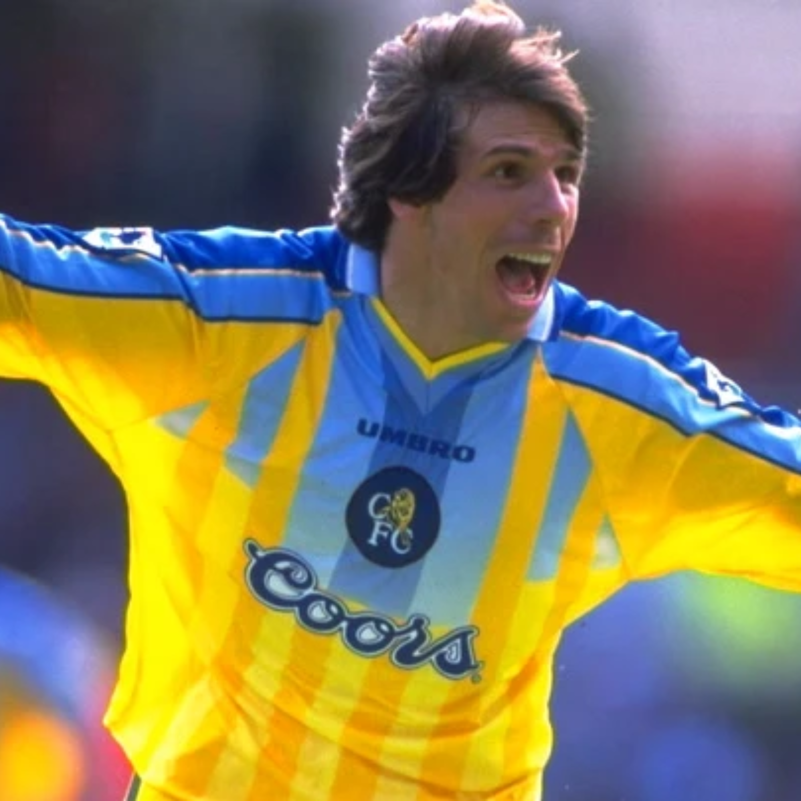 Camiseta de visitante del Chelsea 1995/97