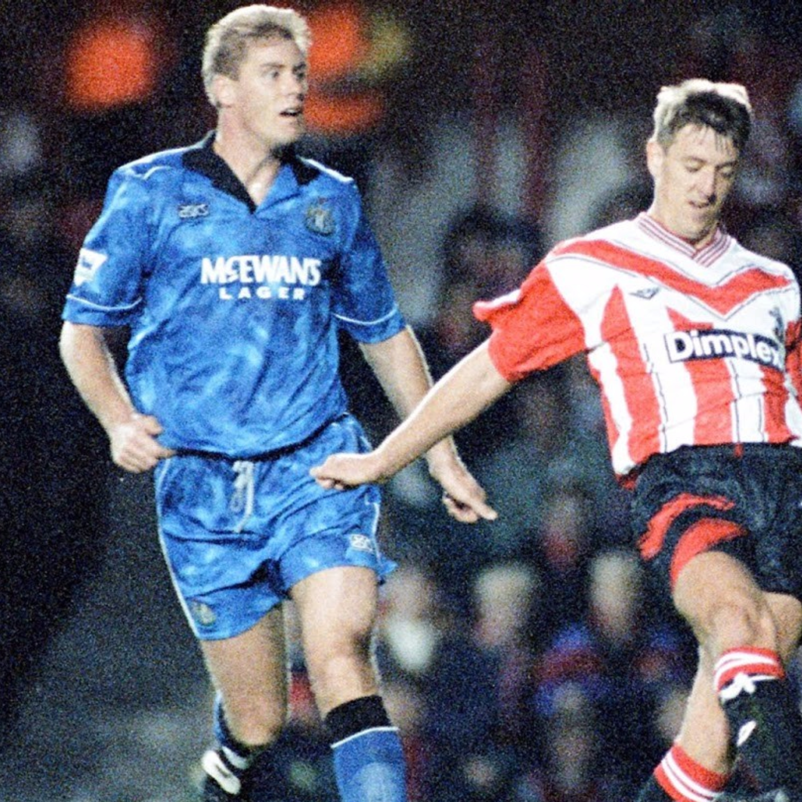 Camiseta de visitante del Newcastle United 1993/95