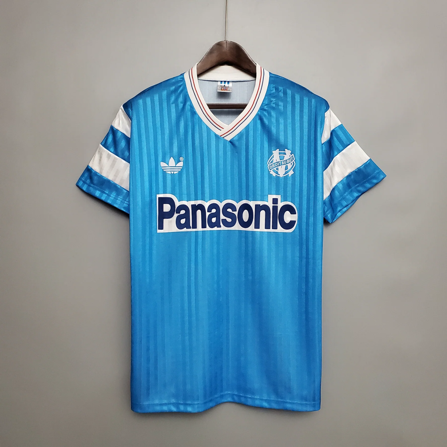 Camiseta de local del Olympique de Marsella 1990/91