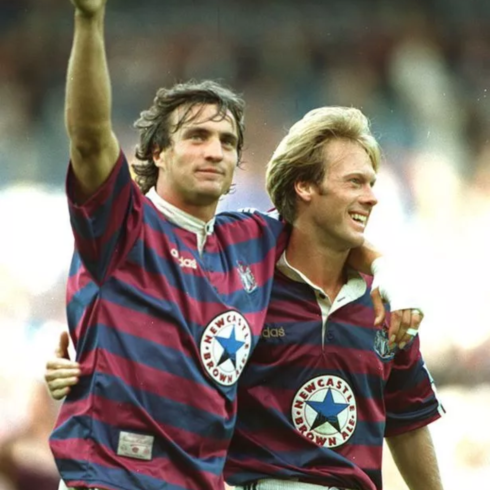 Camiseta de visitante del Newcastle United 1995/97