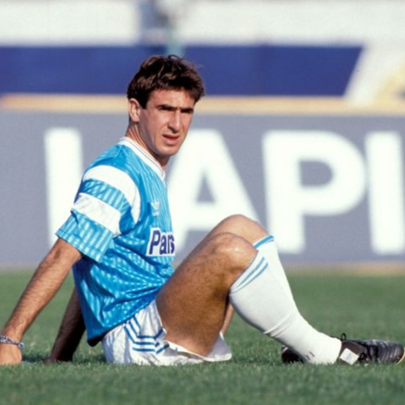 Camiseta de local del Olympique de Marsella 1990/91