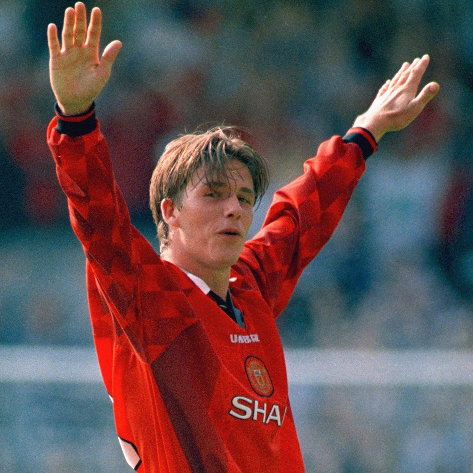 Camiseta de local del Manchester United 1996/97