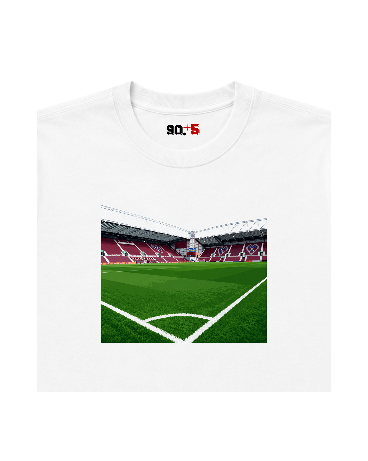 Heart of Midlothian - Tynecastle | Printed Club Classic T-Shirt