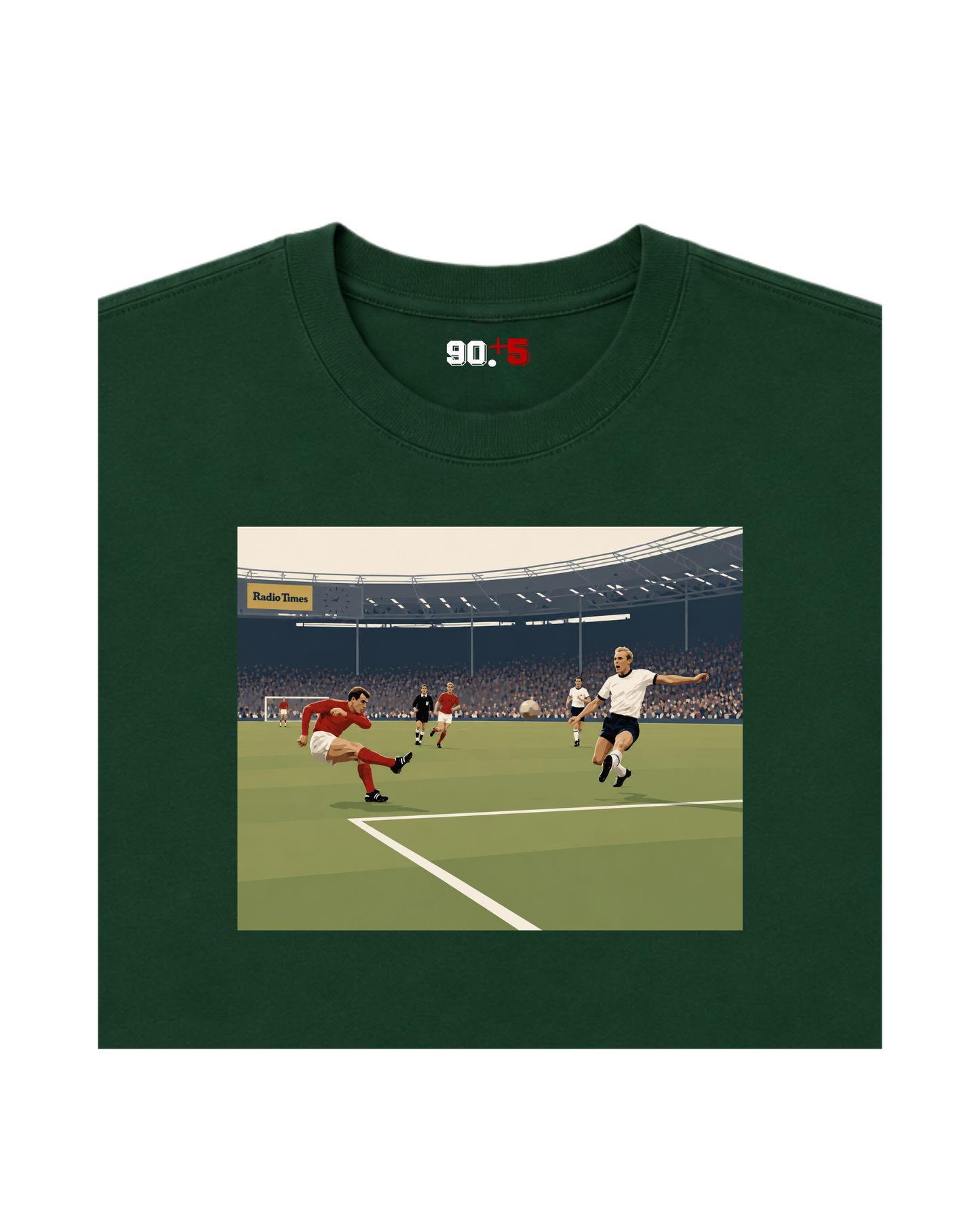 England - Hurst vs West Germany | Printed Club Classic T-Shirt