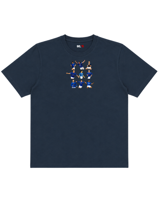 Rangers FC - Strikers | Printed Club Classic T-Shirt
