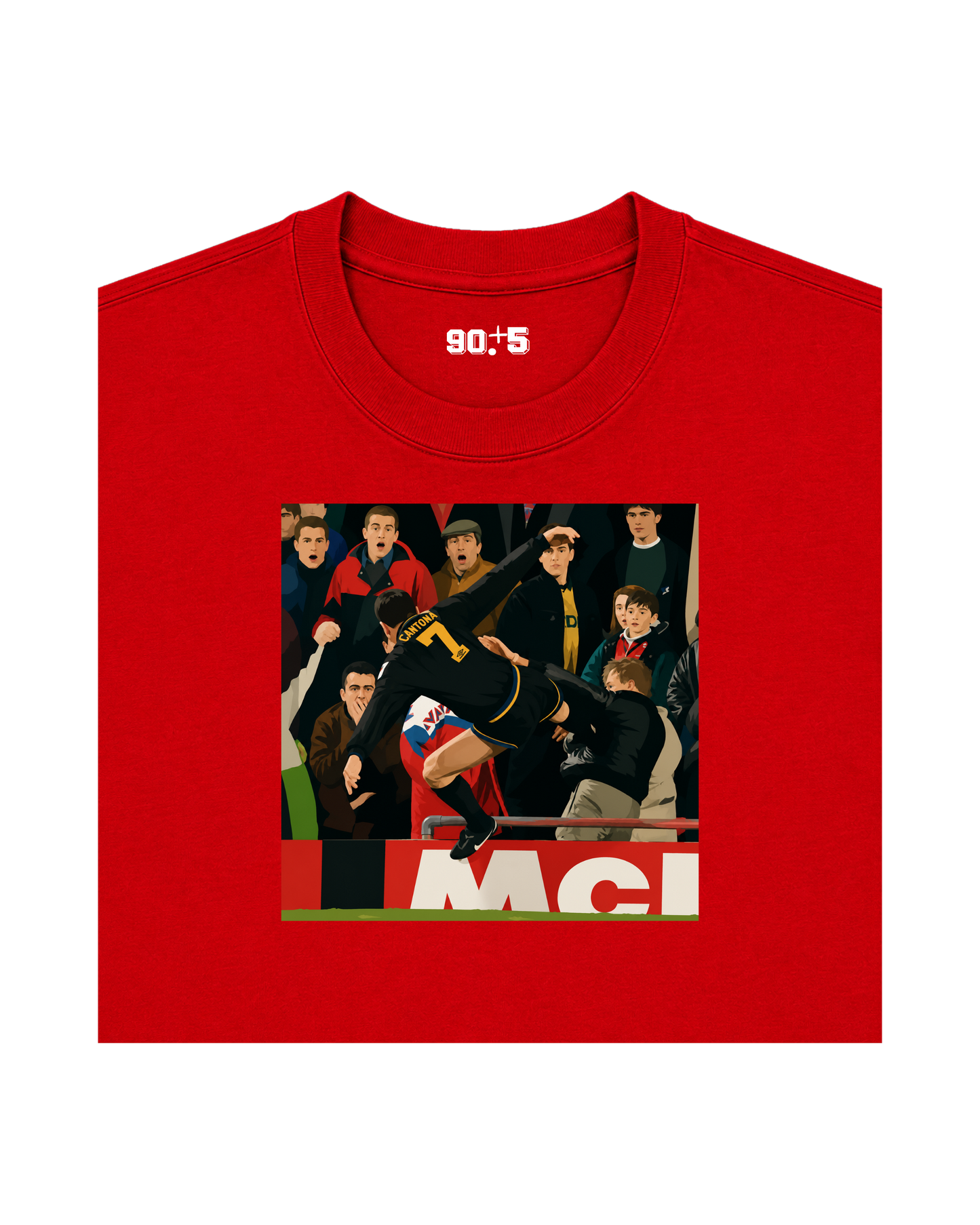 Manchester United - Kung Fu Cantona | Printed Club Classic T-Shirt