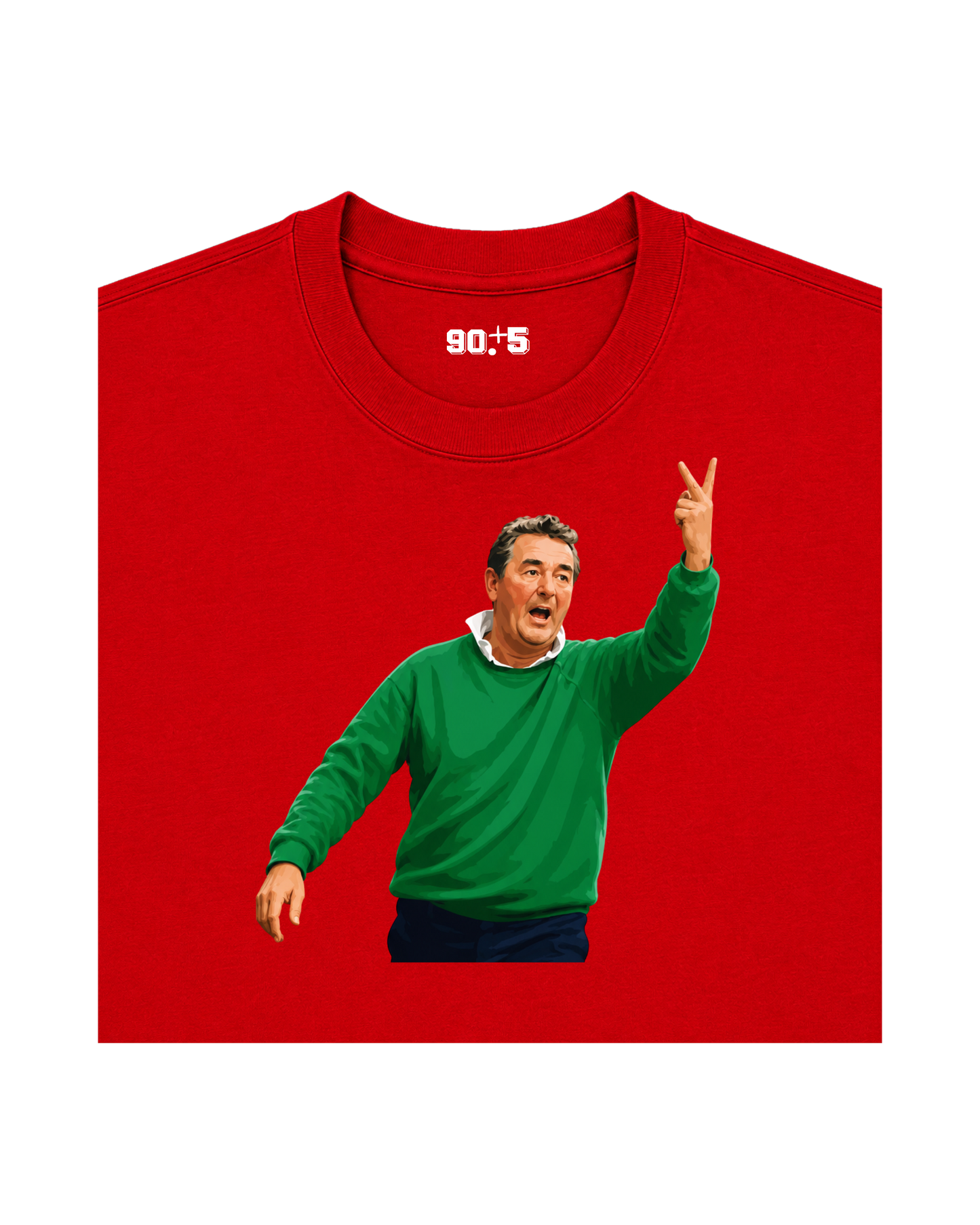 Nottingham Forest - Clough | Printed Club Classic T-Shirt