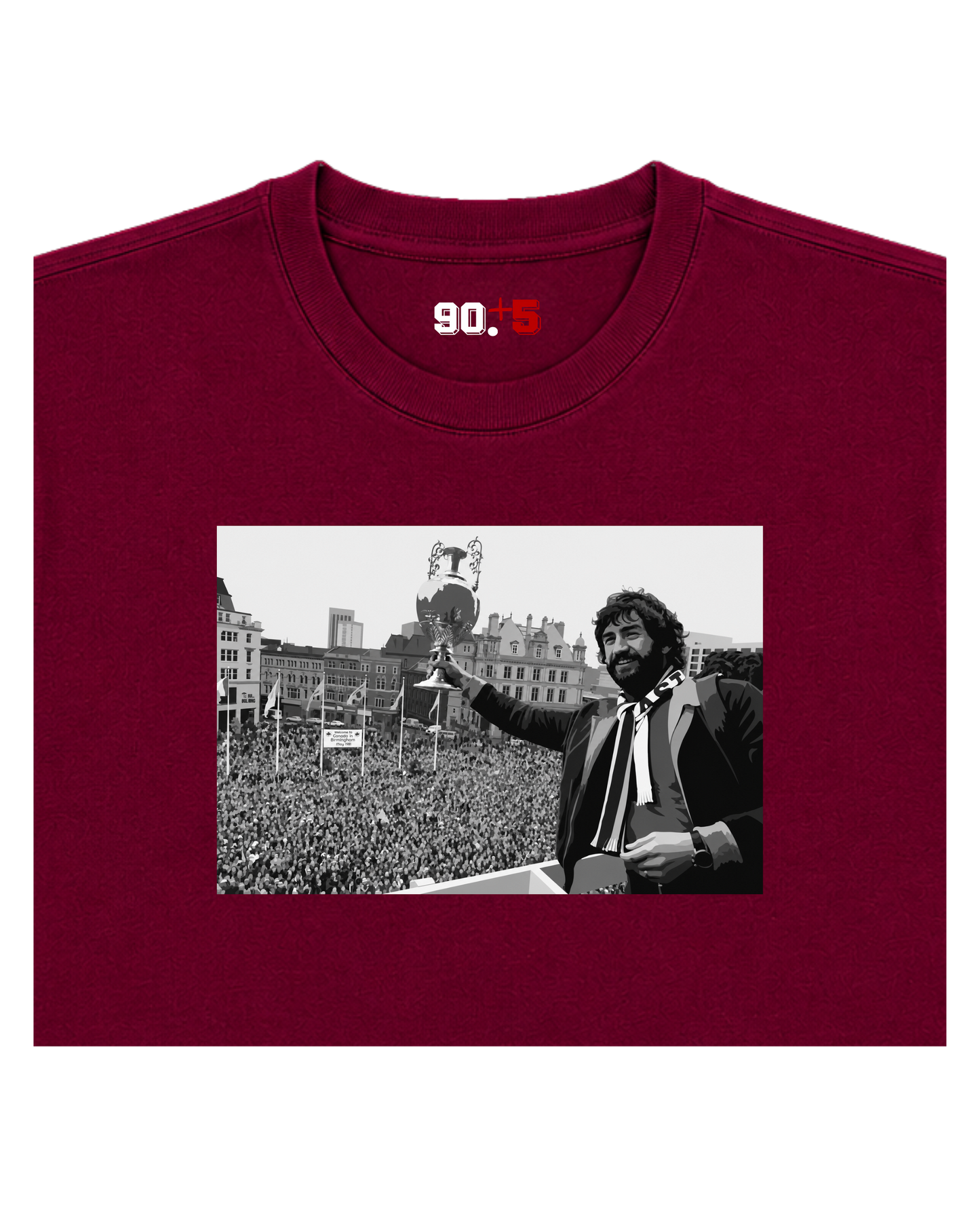 Aston Villa - 1980–81 League Cup | Printed Club Classic T-Shirt