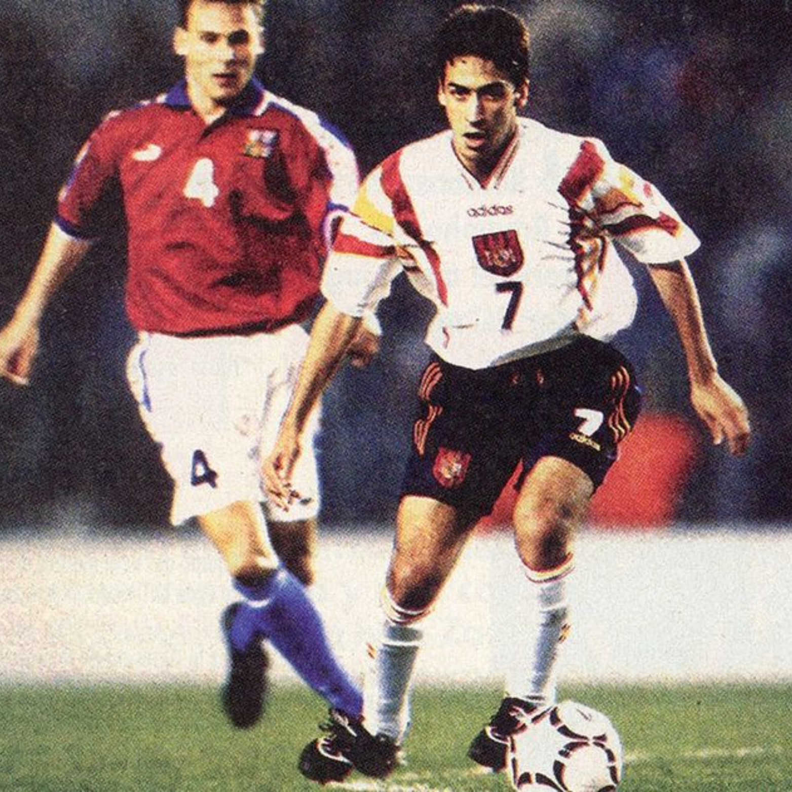 Spain Away Shirt 1996