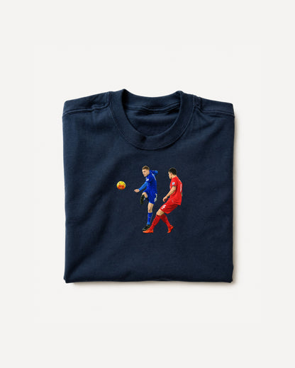 Leicester City - Vardy vs Liverpool  T-Shirt
