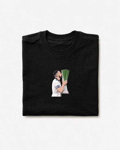 Aston Villa - McGinn Europa League T-Shirt
