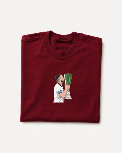 Aston Villa - McGinn Europa League T-Shirt