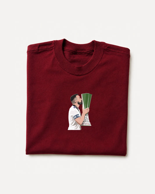 Aston Villa - McGinn Europa League T-Shirt