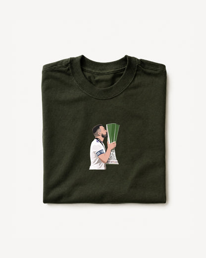 Aston Villa - McGinn Europa League T-Shirt