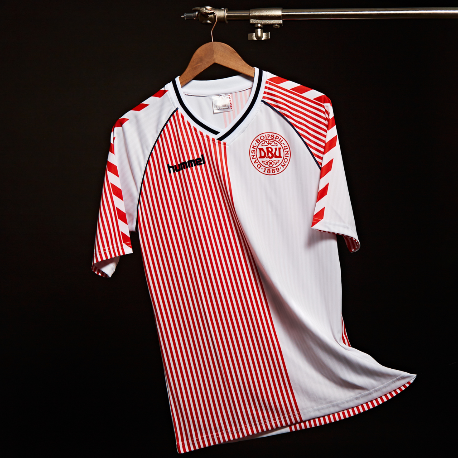 Denmark Away Shirt 1986