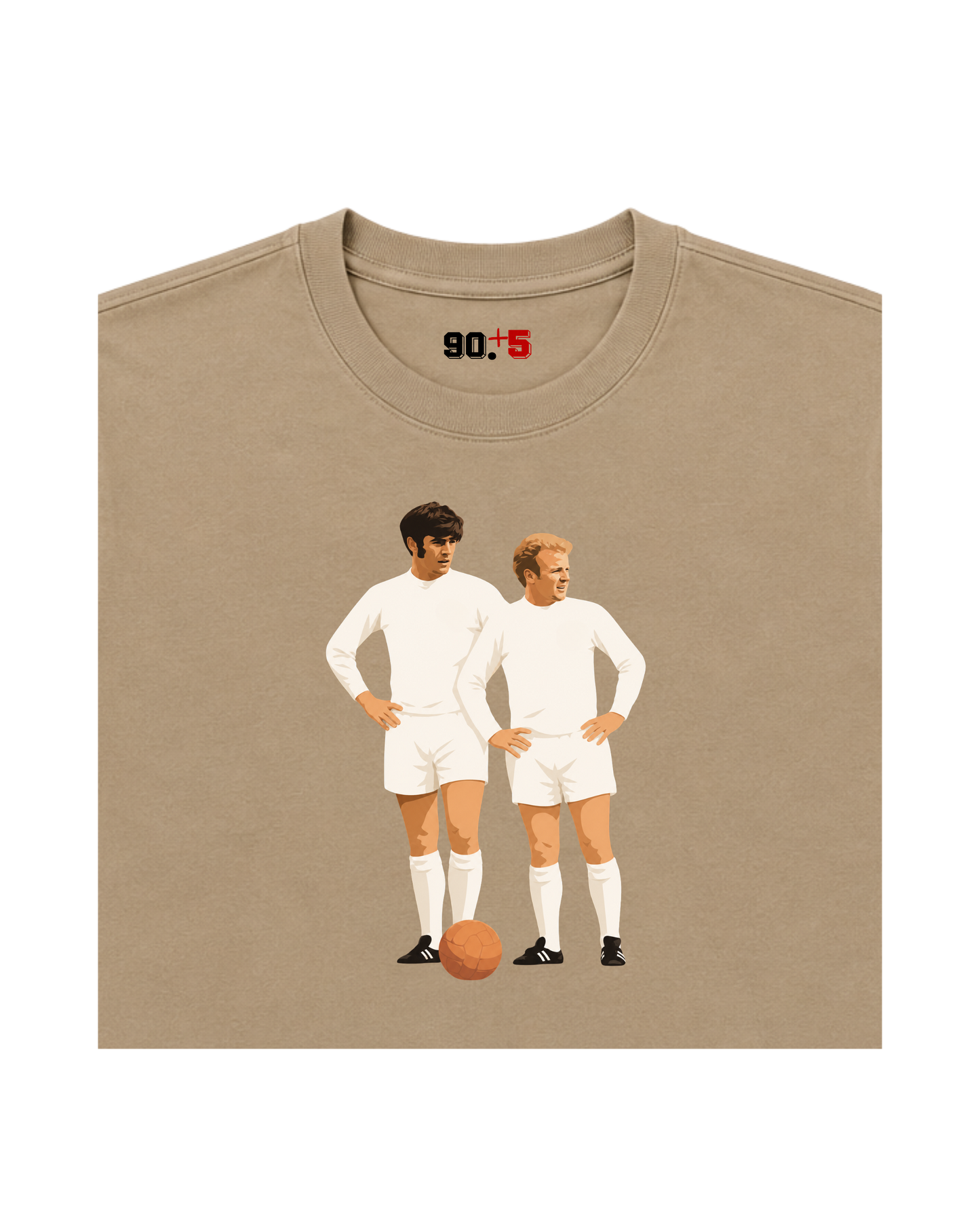 Leeds United - Bremner & Lorimer | Printed Club Classic T-Shirt