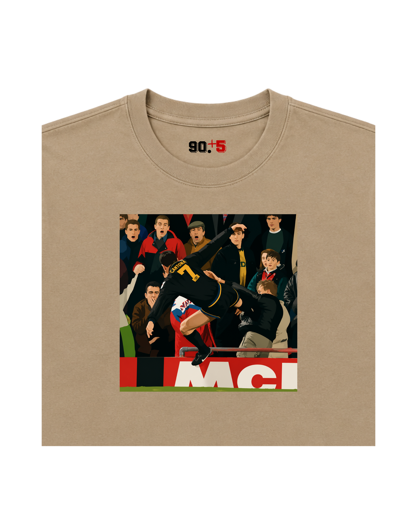 Manchester United - Kung Fu Cantona | Printed Club Classic T-Shirt