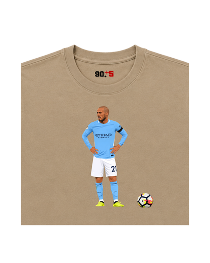 Manchester City - Silva | Printed Club Classic T-Shirt