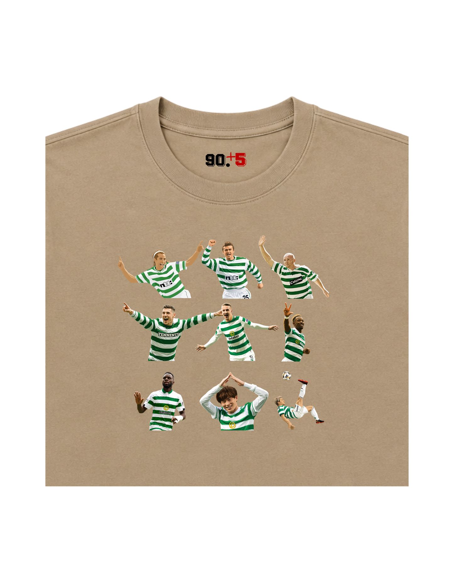 Celtic FC - Strikers | Printed Club Classic T-Shirt