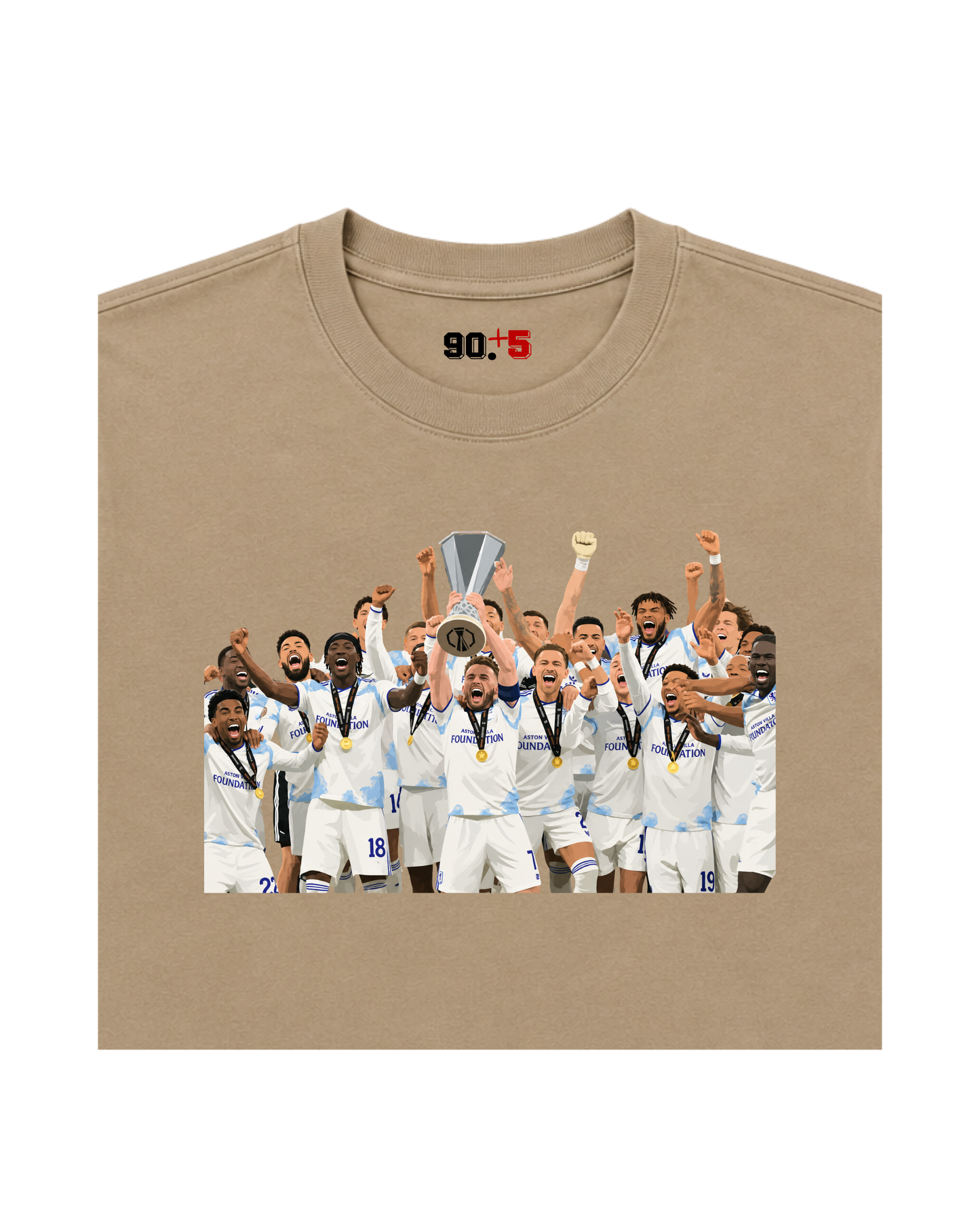 Aston Villa - 2026 Europa | Printed Club Classic T-Shirt