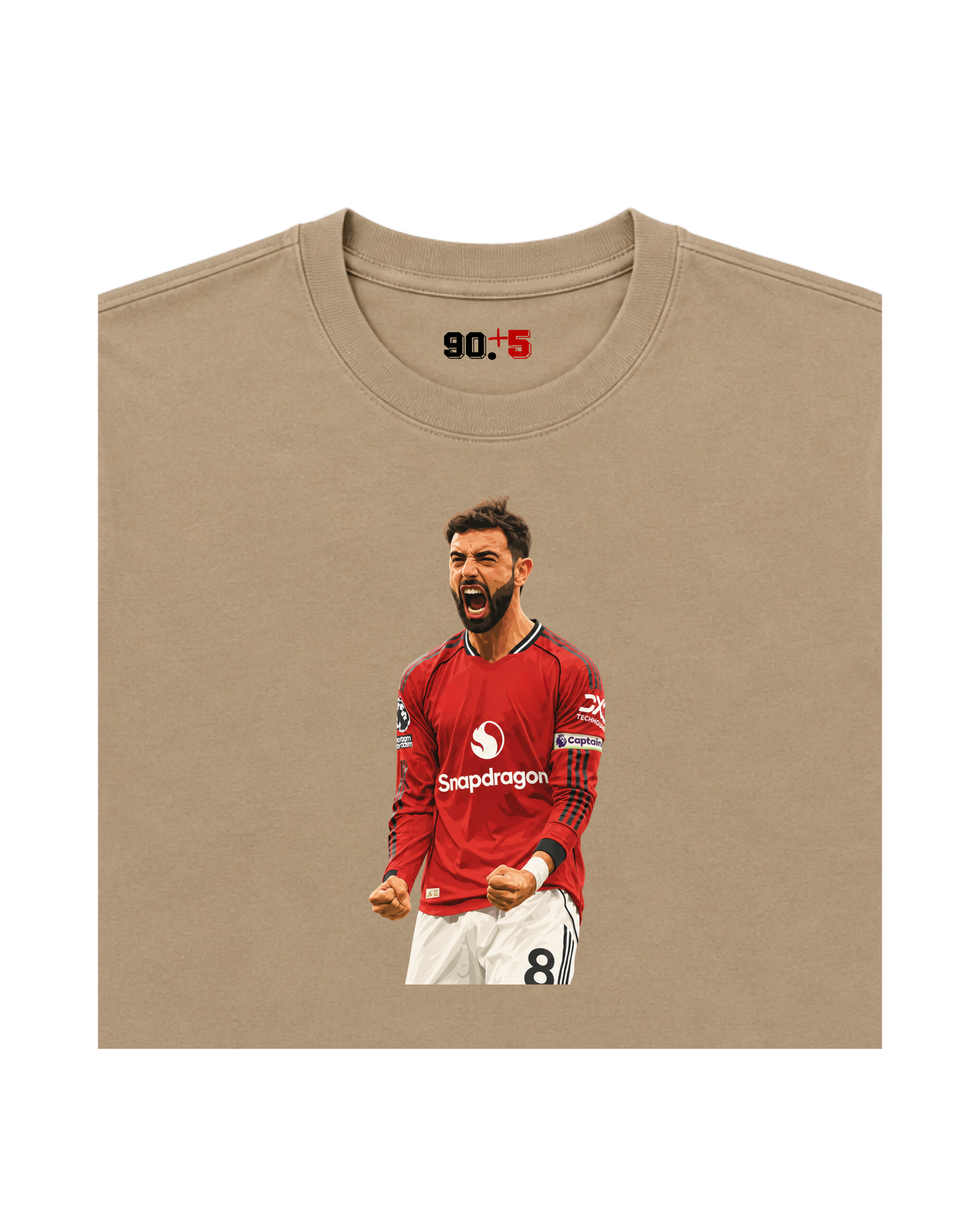Manchester United - Fernandes | Printed Club Classic T-Shirt