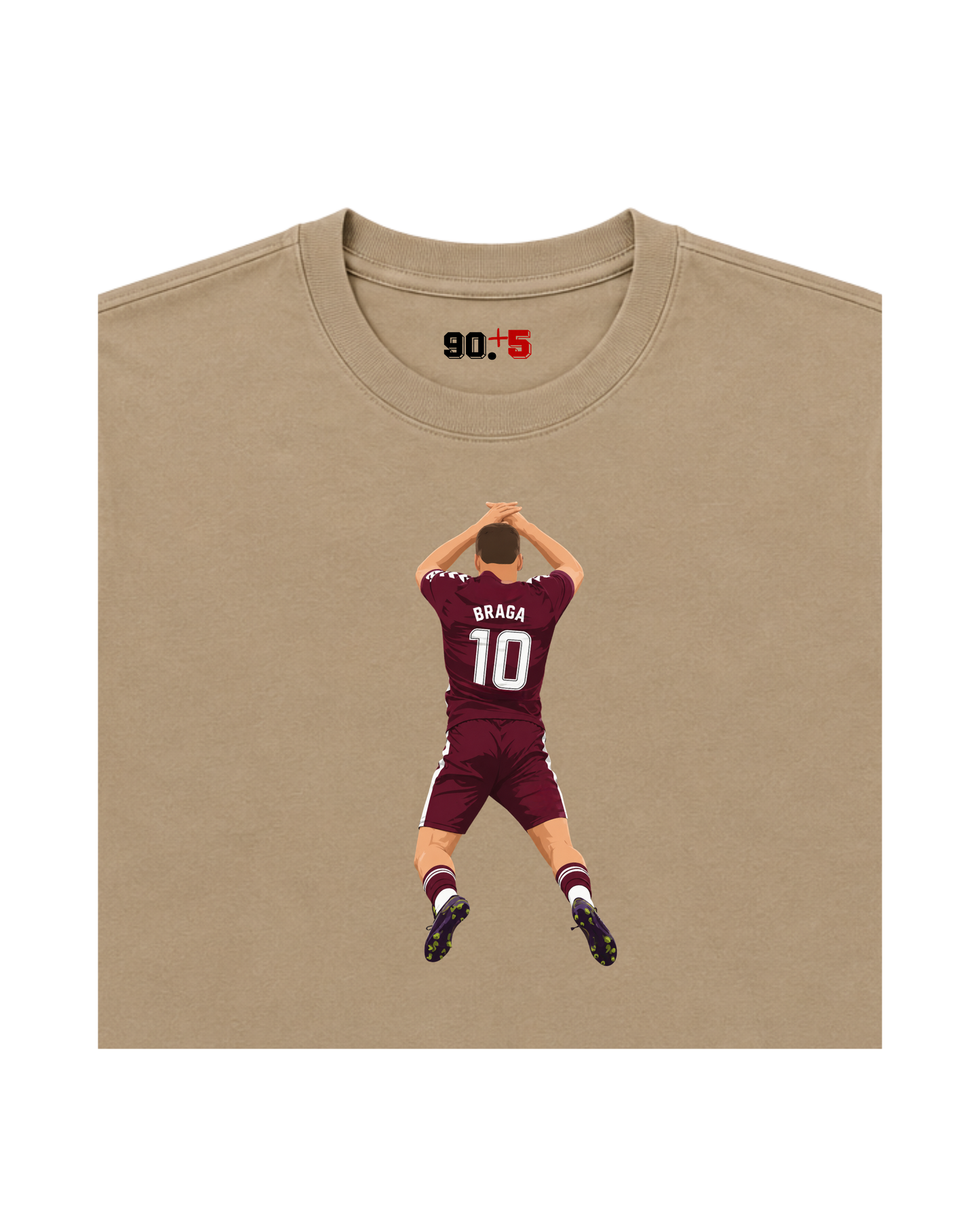 Heart Of Midlothian - Claudio | Printed Club Classic T-Shirt
