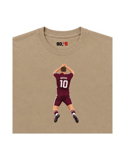 Heart Of Midlothian - Claudio | Printed Club Classic T-Shirt