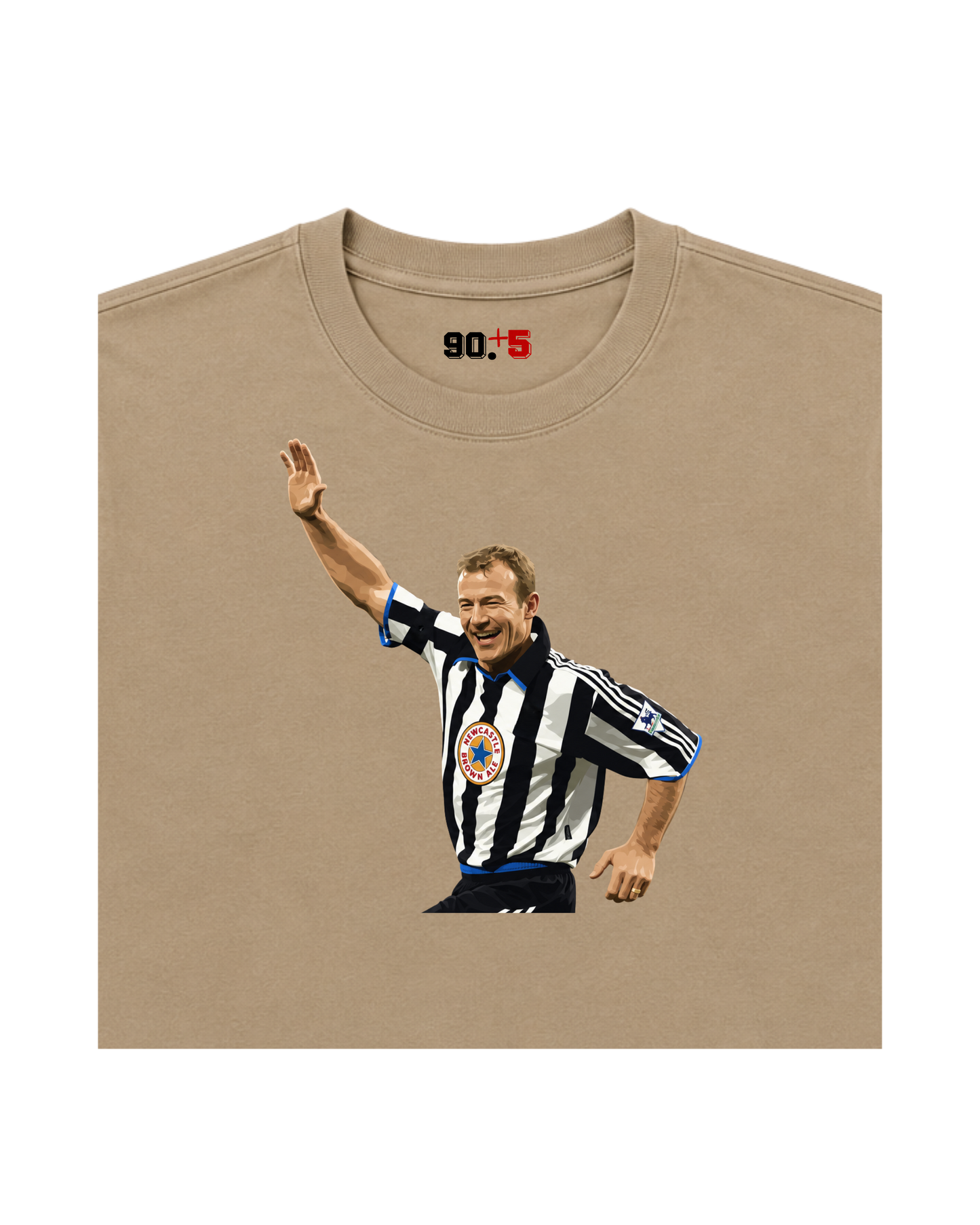 Newcastle United - Shearer | Printed Club Classic T-Shirt