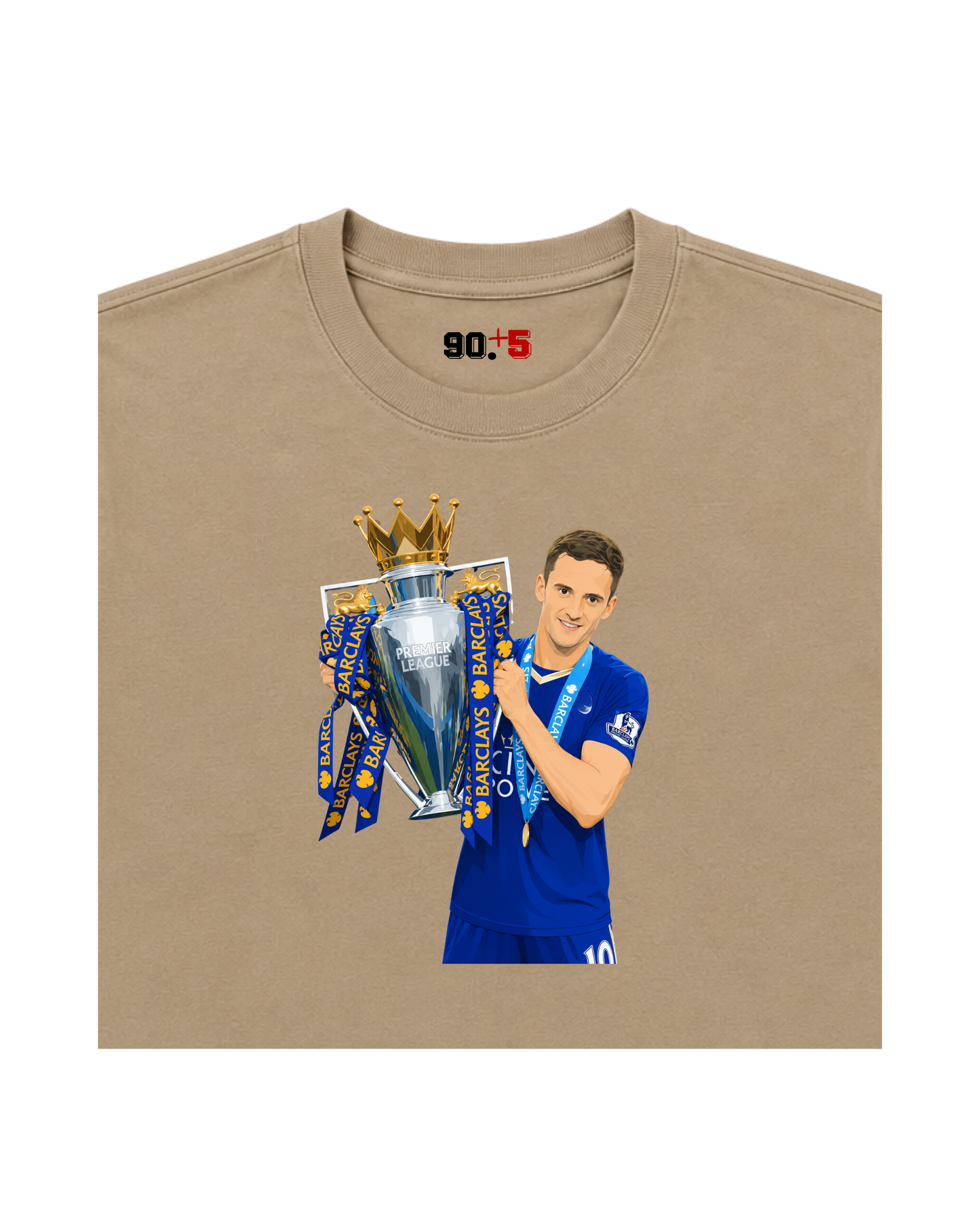 Leicester City - King 2015/16 | Printed Club Classic T-Shirt