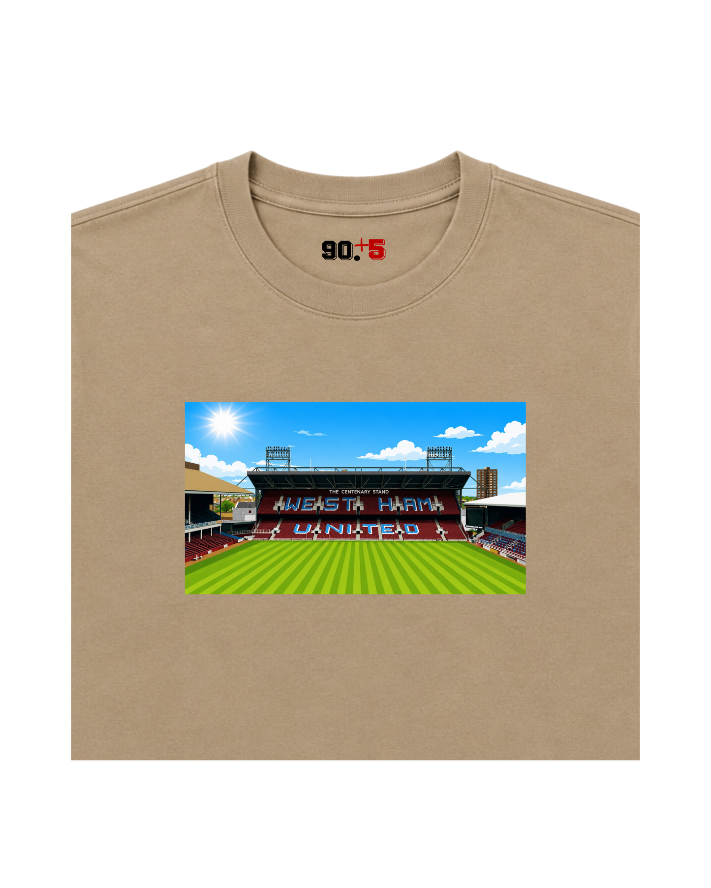 West Ham - Upton Park | Printed Club Classic T-Shirt