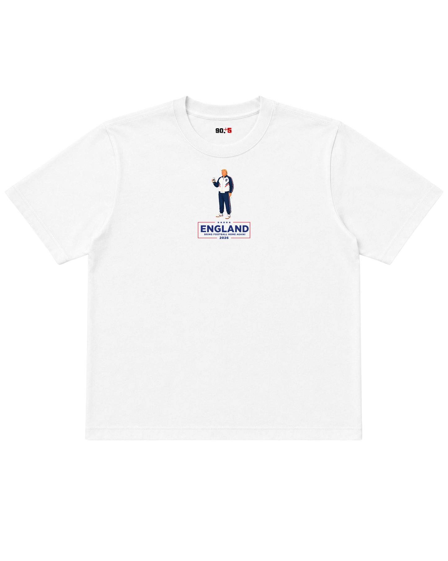 England - Bring Football Home Again | Printed Club Classic T-Shirt