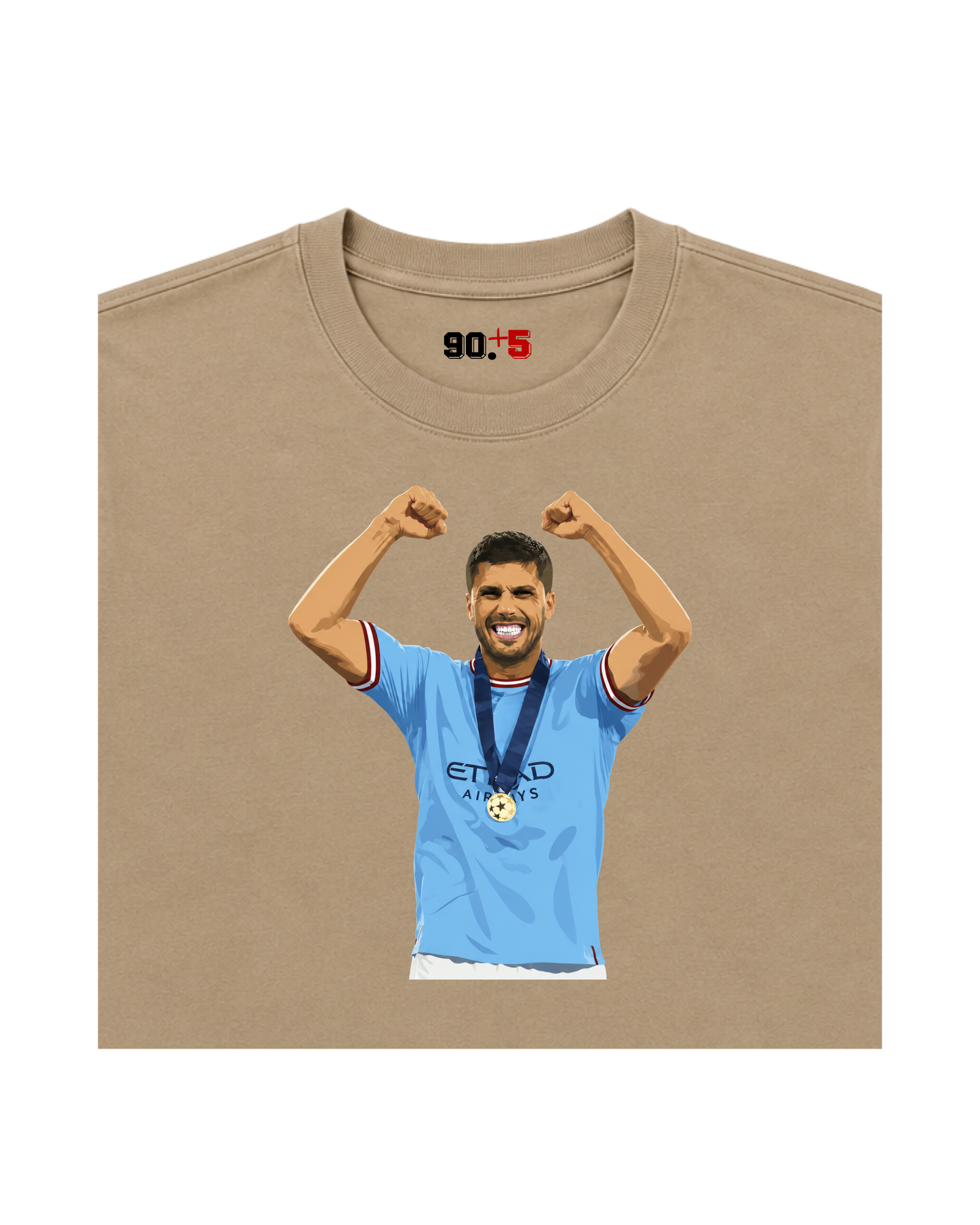Manchester City - Rodri | Printed Club Classic T-Shirt