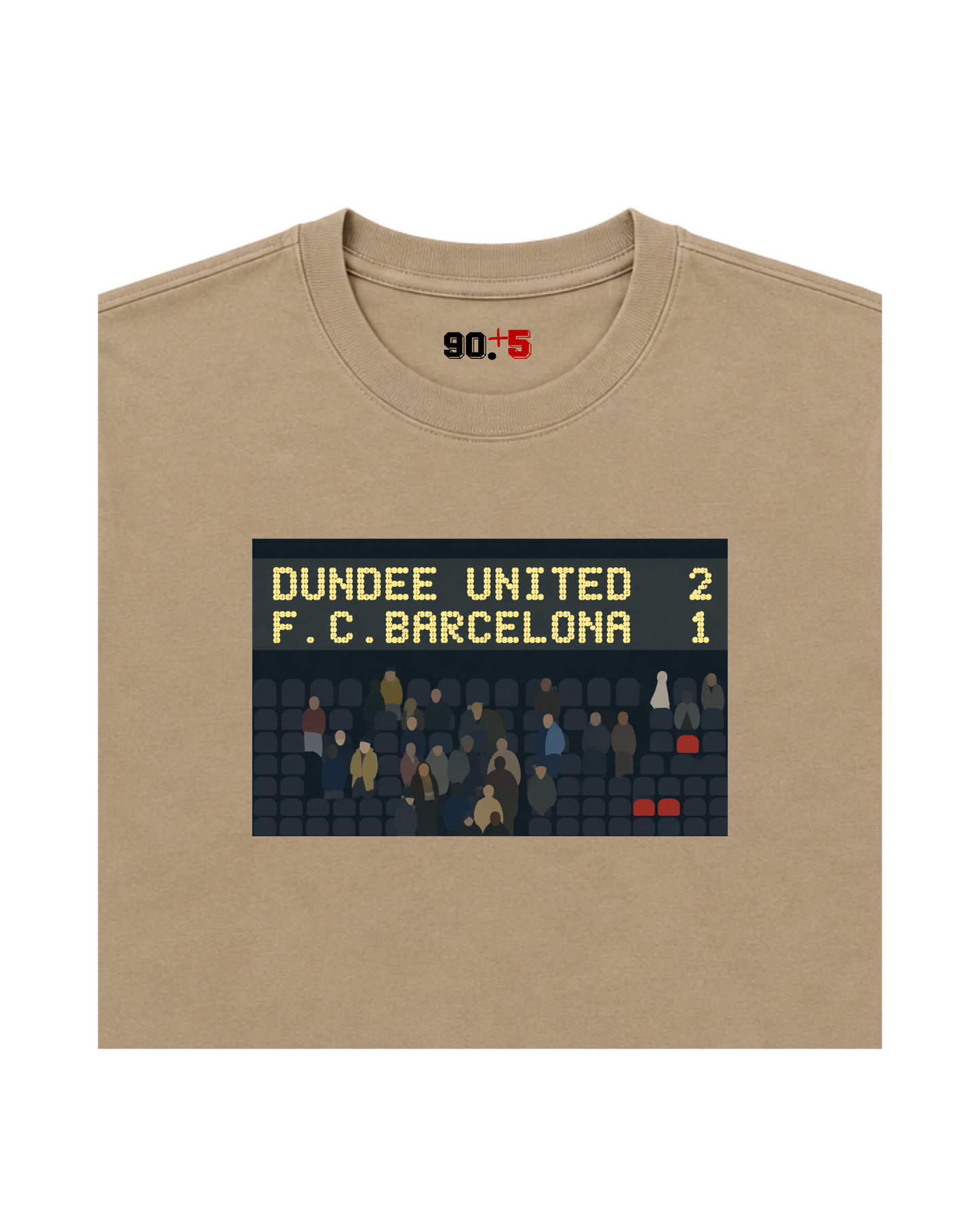 Dundee United - 2-1 vs Barcelona | Printed Club Classic T-Shirt