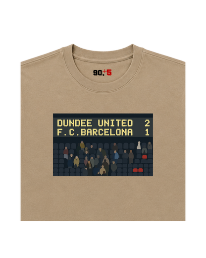 Dundee United - 2-1 vs Barcelona | Printed Club Classic T-Shirt