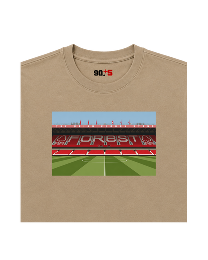 Nottingham Forest - City Ground | Printed Club Classic T-Shirt