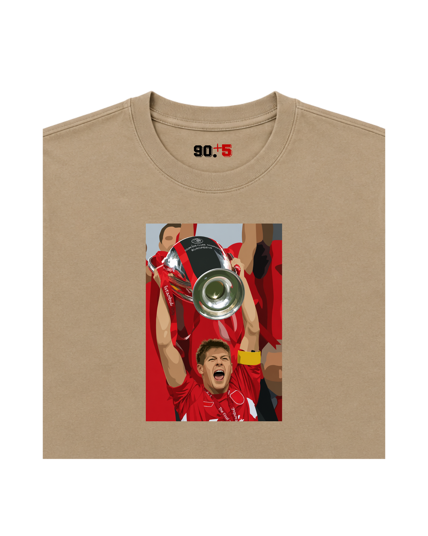 Liverpool - Gerrard Istanbul | Printed Club Classic T-Shirt