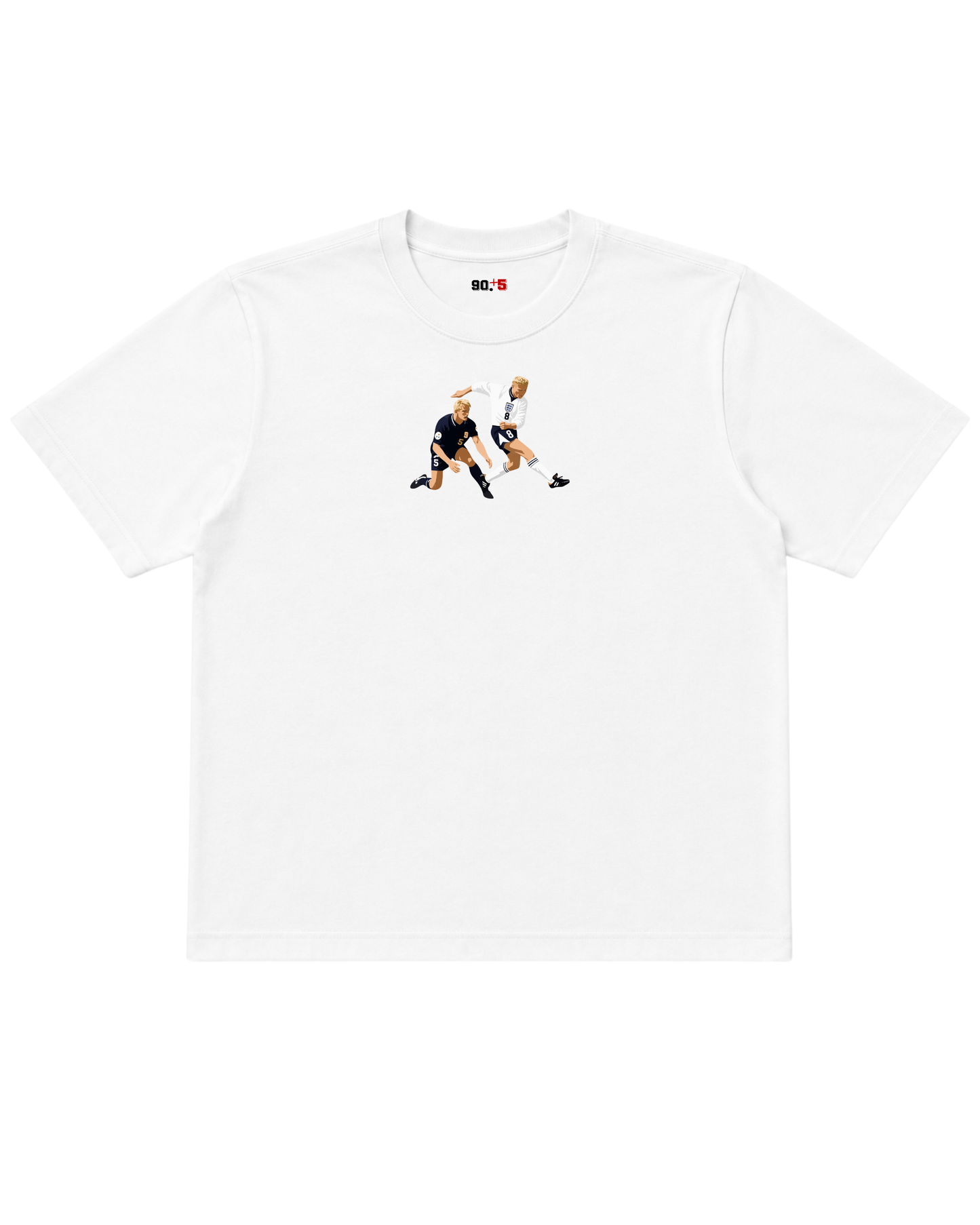 England - Gazza vs Scotland | Printed Club Classic T-Shirt