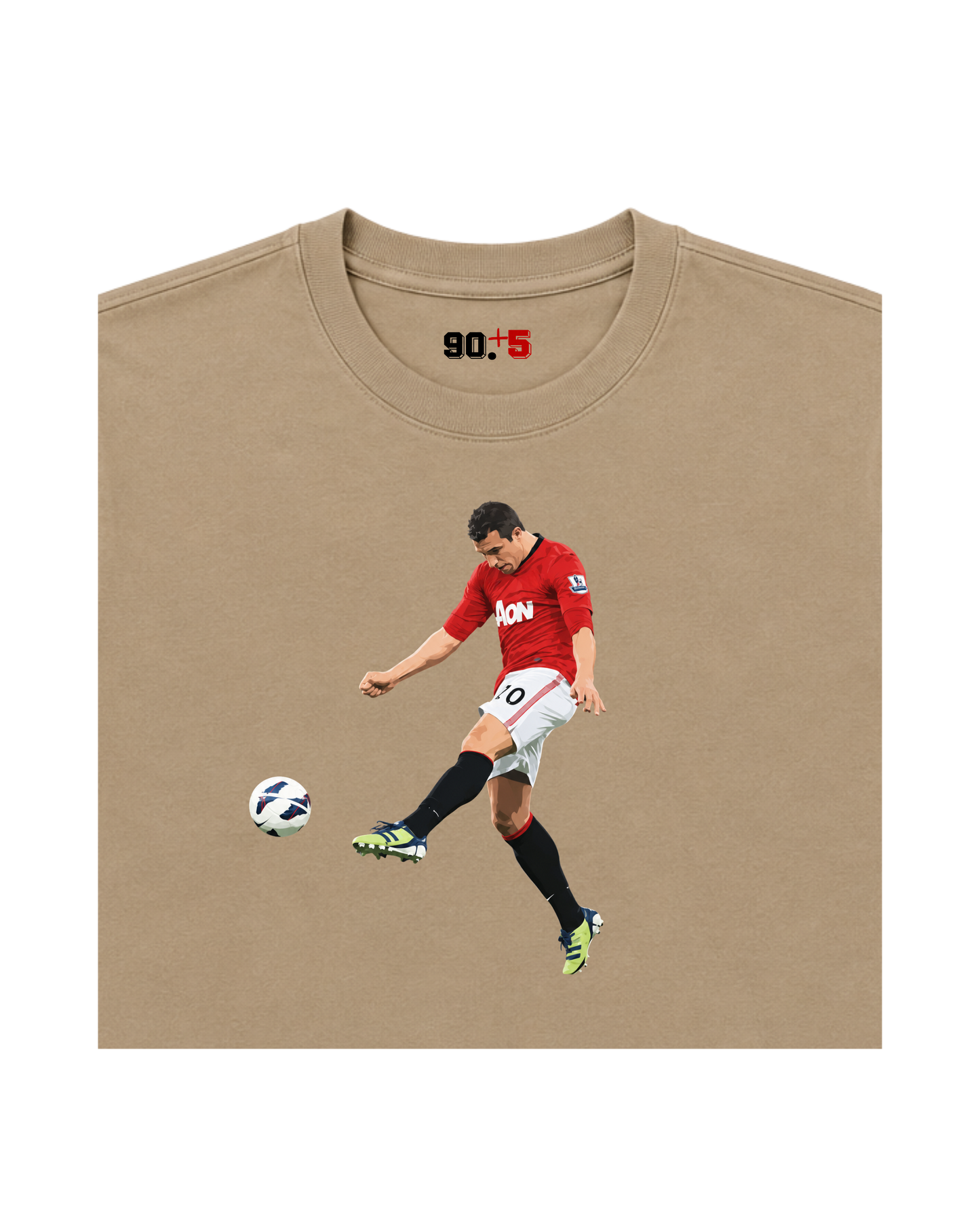 Manchester United - RVP vs Aston Villa | Printed Club Classic T-Shirt