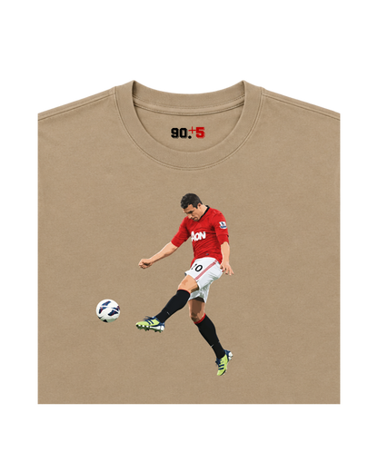 Manchester United - RVP vs Aston Villa | Printed Club Classic T-Shirt