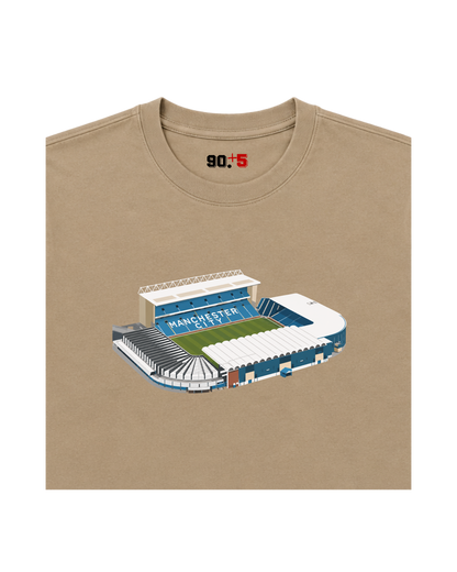 Manchester City - Maine Road | Printed Club Classic T-Shirt