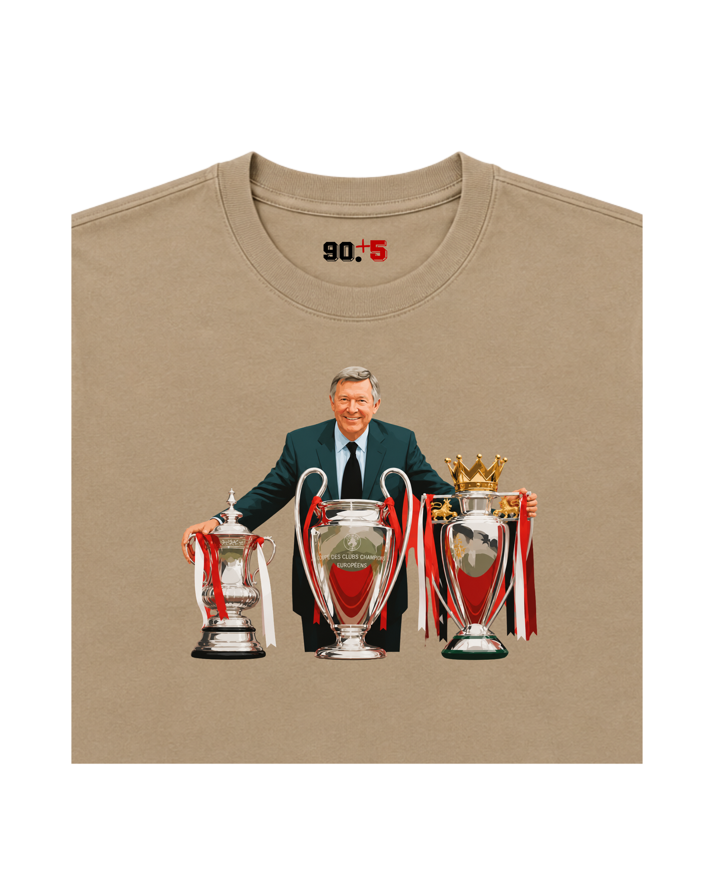 Manchester United - Sir Alex | Printed Club Classic T-Shirt