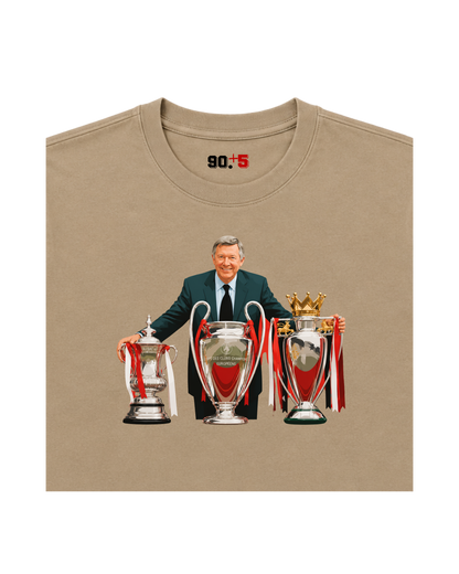 Manchester United - Sir Alex | Printed Club Classic T-Shirt