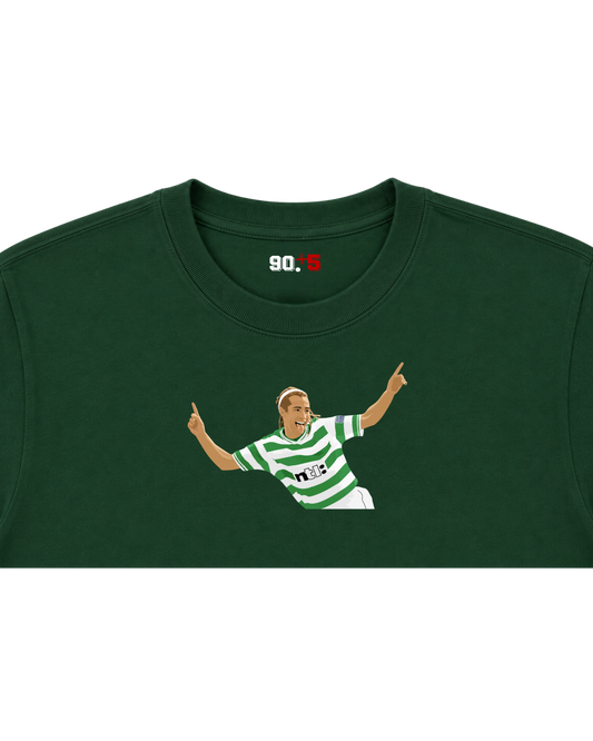 Celtic FC - Larsson | Printed Club Classic T-Shirt