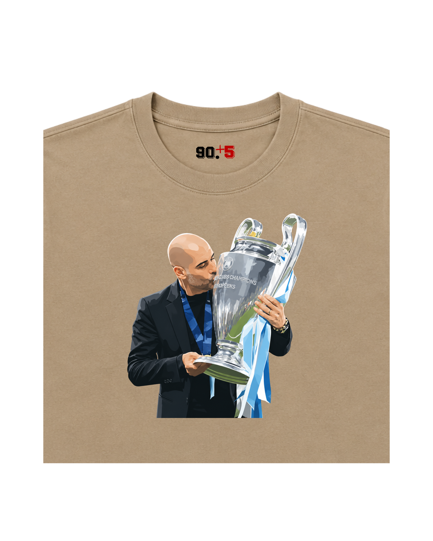 Manchester City - Pep UCL 2023 | Printed Club Classic T-Shirt