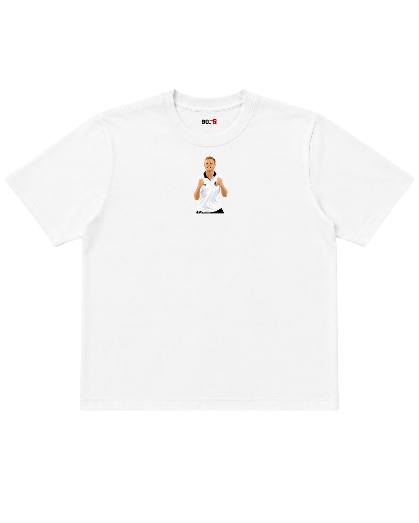 England - Gazza | Printed Club Classic T-Shirt