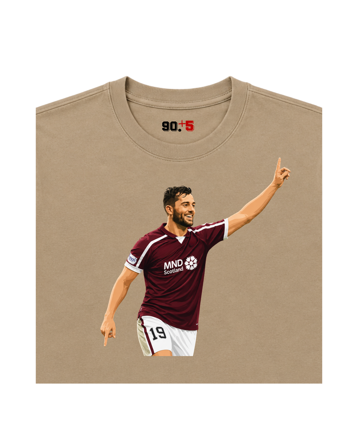 Heart of Midlothian - Halkett | Printed Club Classic T-Shirt