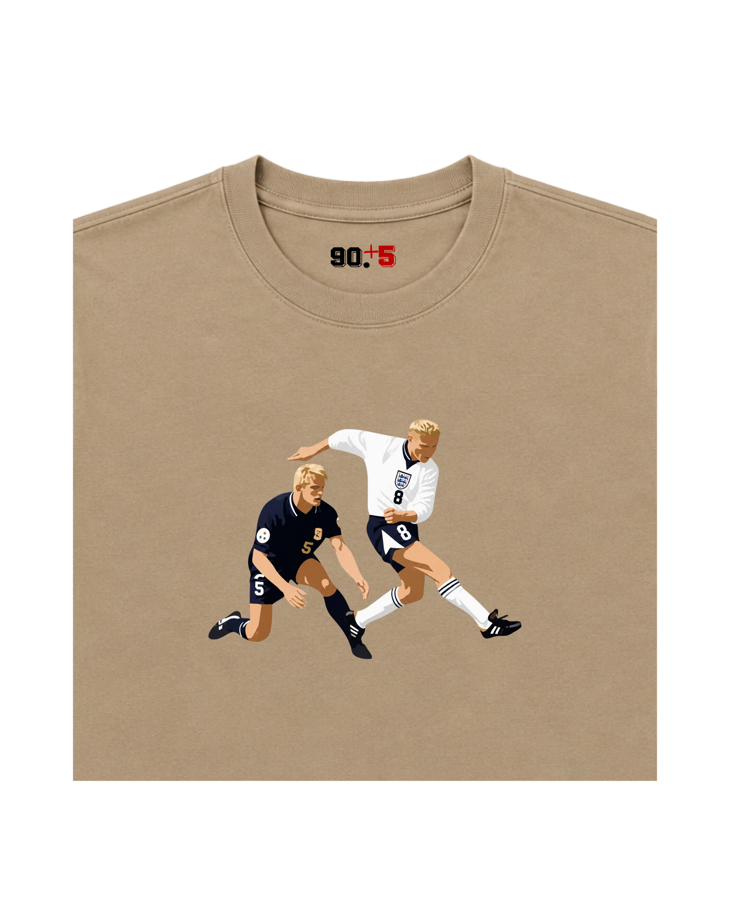 England - Gazza vs Scotland | Printed Club Classic T-Shirt
