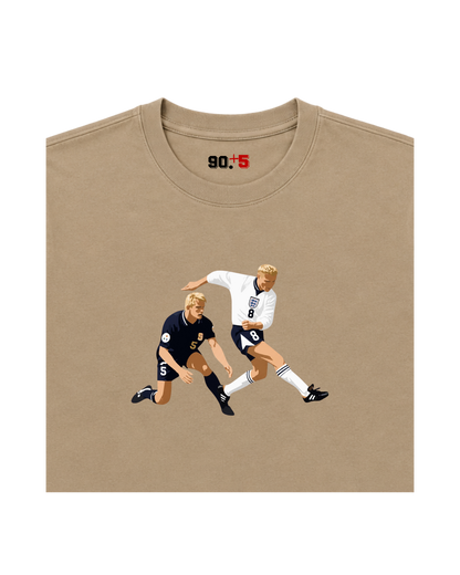 England - Gazza vs Scotland | Printed Club Classic T-Shirt
